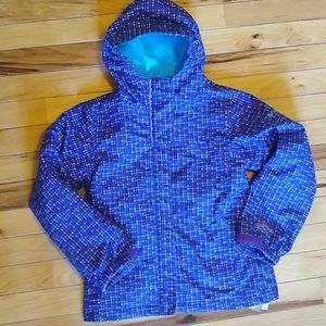 Girls purple columbia winter jacket xs 6/6x